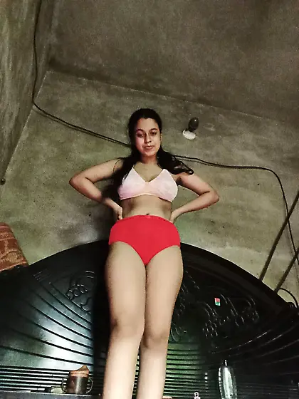 Dirty Indian Wife Showing off her Lover