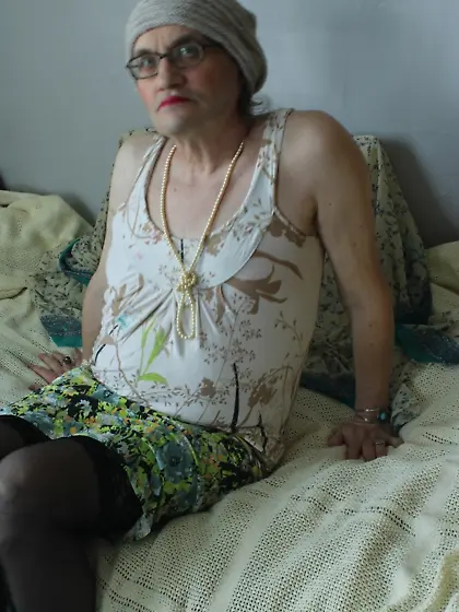 Old ladyboy Serge Lusin.  2025a