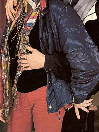 Seventies couple having hot and raunchy sex