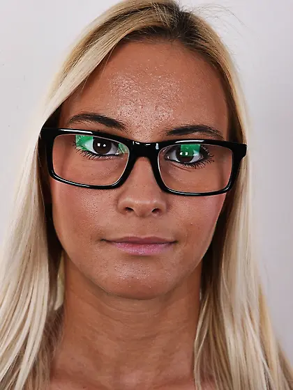 Dreamy blonde fawn glasses