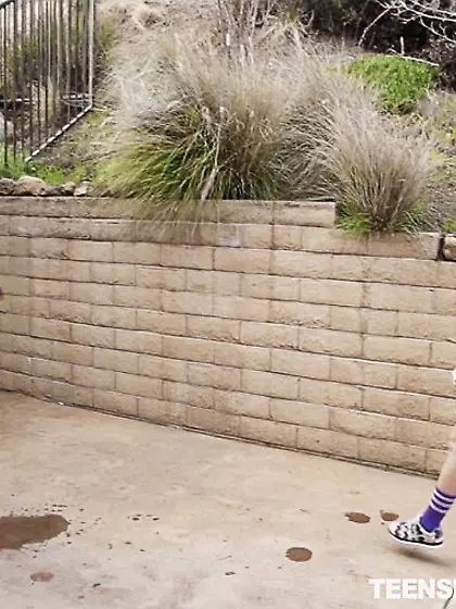 Fucking big teen neighbor