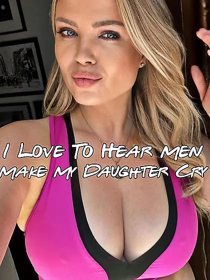 I love to hear men make her cry