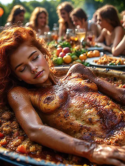 Tanja's controversial barbecue