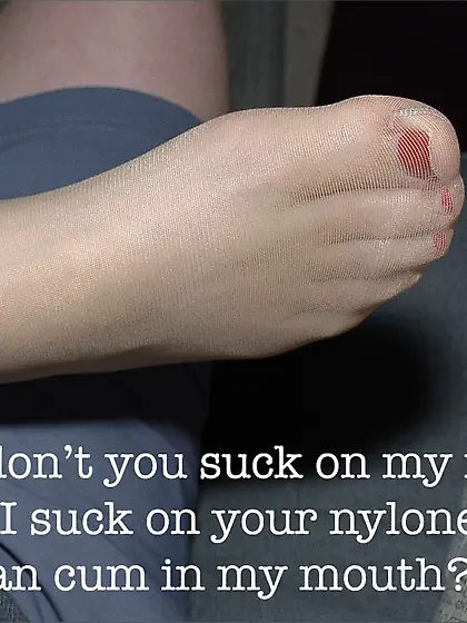 Pantyhose,  Stockings,  and Bondage Captions