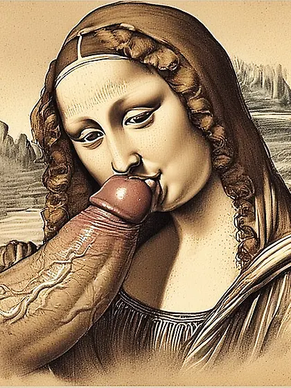 Nobildonna succhiando Cazzo - Tuscany school