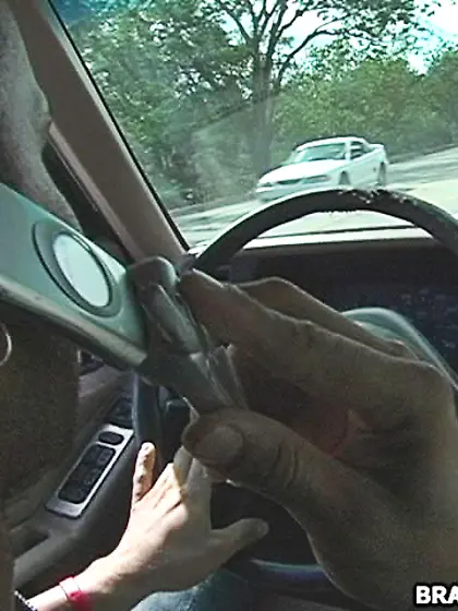 Blowjob believes personal driver