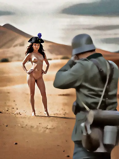 She stands for her fate