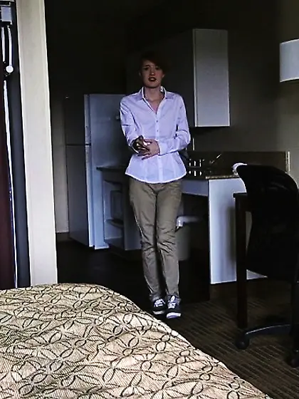 Crazy young innocent shy