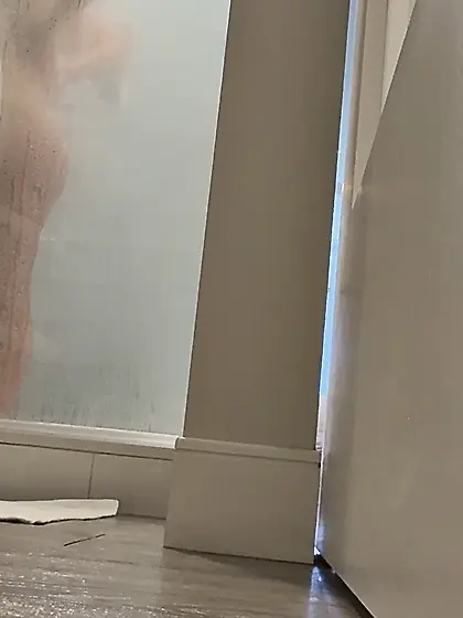 Spy girlfriend hidden cam changing