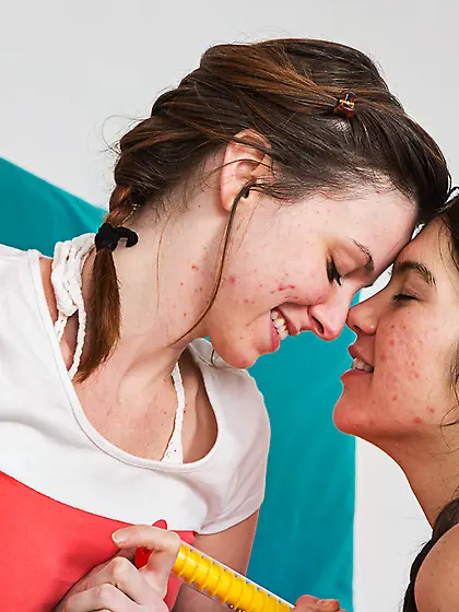 Lesbian GFs are exploring the realm of oral pleasures and more