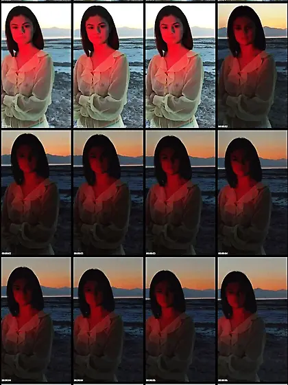 Selena Gomez Shows Her Beautiful Tits On The Beach