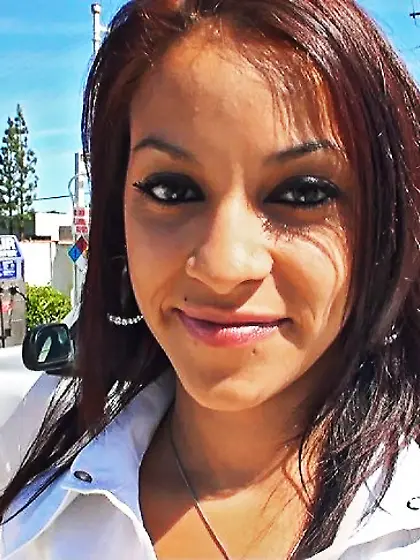 Thick Latina with black panties getting plowed from behind in PO