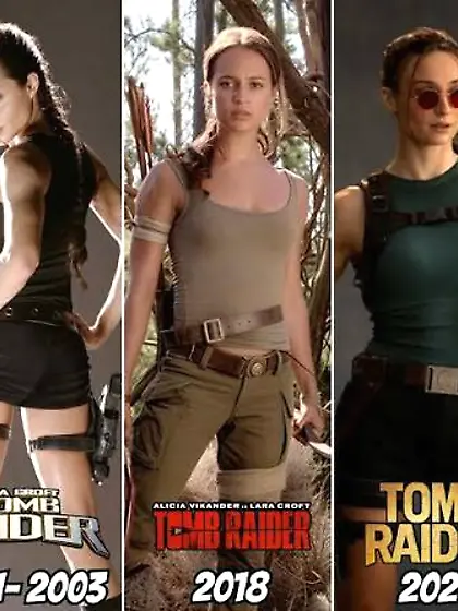 Lara Croft actresses