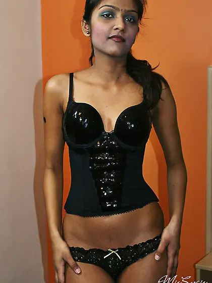 Petite body indian nymph