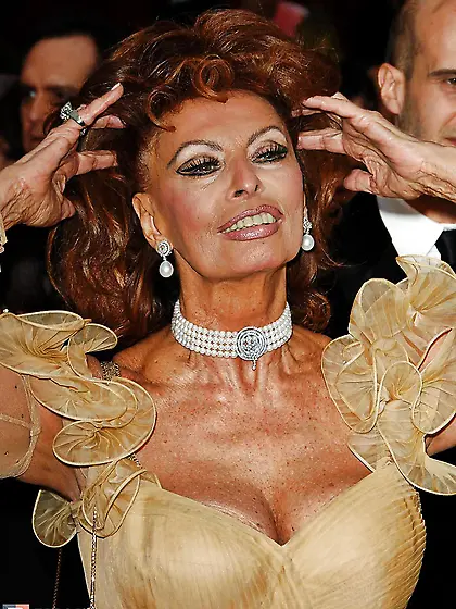 Sophia Loren - Hammergeile reife TOP-GILF