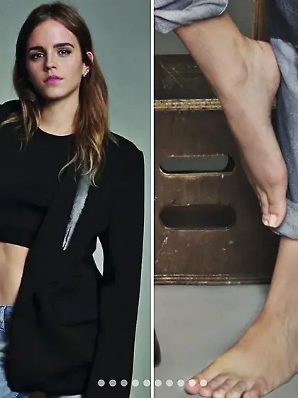 Emma Watson,  cum for Emma's ankles/feet pics.
