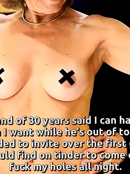 I’m a hotwife at 63 looking for men half my age