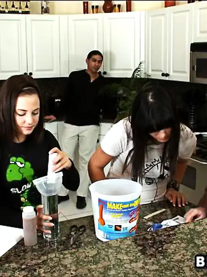 Cock settled naked friends