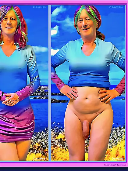 Clothed Unclothed Davidina Erotica Art