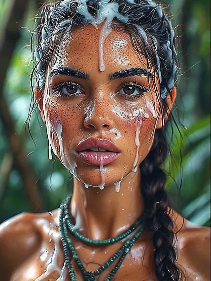 Brown Island Tit Clowns
