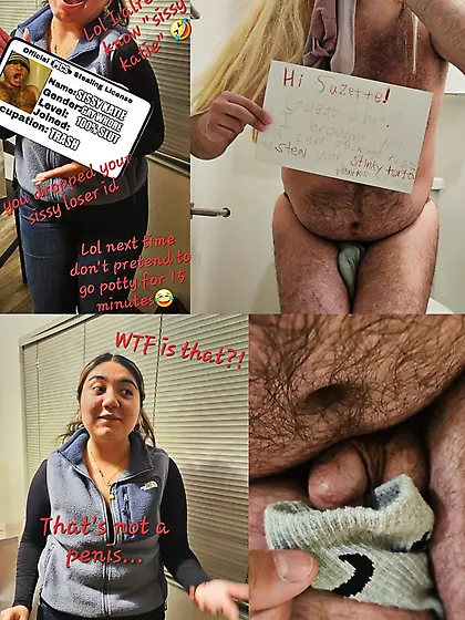 Sissy Panty Thief - Latina Femdom Humiliation