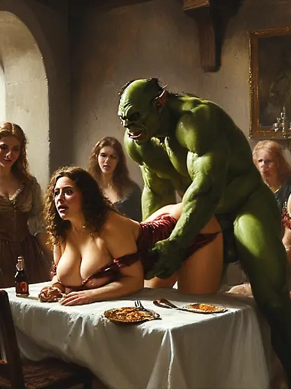 Orcs in old paintings