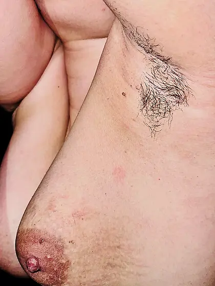 Nude body armpit