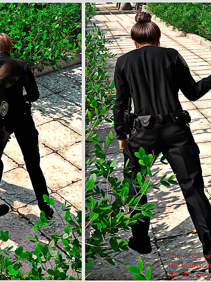 Judge Kangem and woman