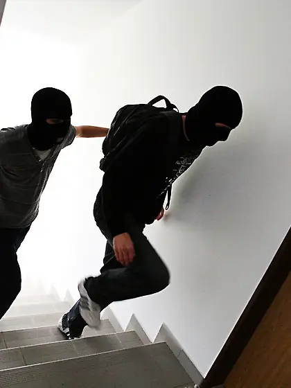 Beautiful girl with nice tits is going to get double stuffed