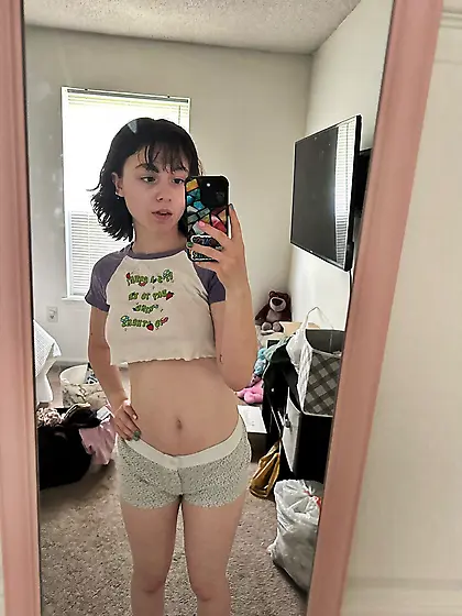 tiny college slut adriene desperately needs cock