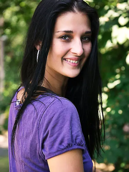 Look at that nice smile. Katya AC has to show more than that in