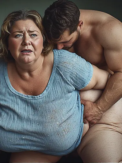 Fat Mature Mom getting fucked by her Son