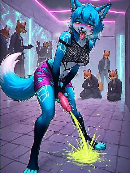 Piss Puppy Goes To The Club