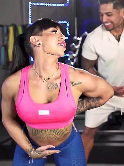 Tattooed fuckdoll Valentina Coppola gets fucked by her personal