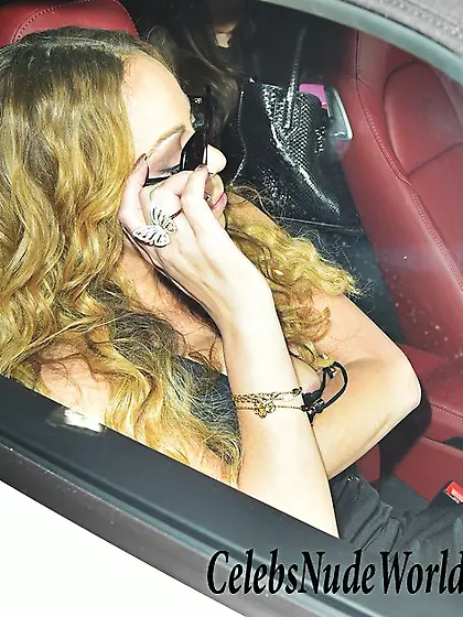 Mariah Carey Areola Slip At Craig’s Restaurant In West