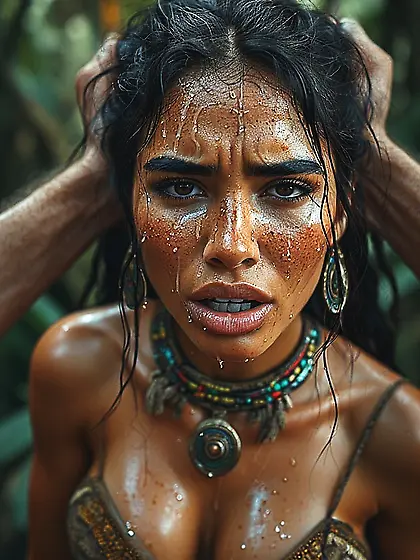 Brown Island Tit Clowns