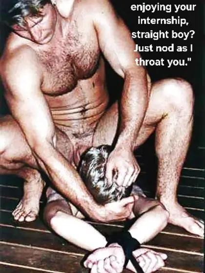 Gay bi straight sissy blowjob caption intern BWC