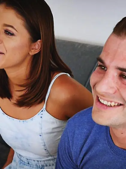 Brunette college girl fingered and fucked...