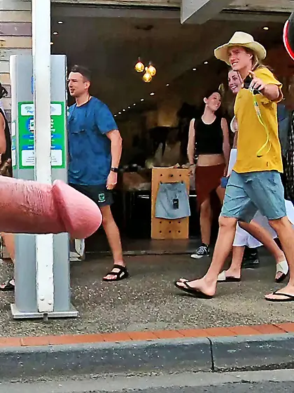 WNBR Byron Bay public erection flasher cockring