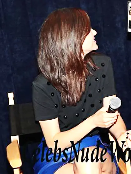 Emmy Rossum Upskirt At Shameless Fest In Los Angeles