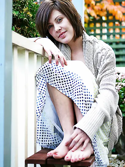 Young natural breasts