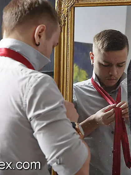 Guy was going to work when teen went down for him and stopped ma