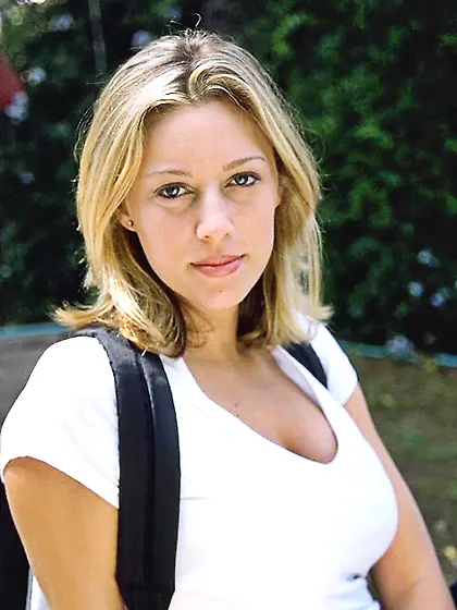 Cute young student natural