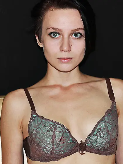 White teen black hair