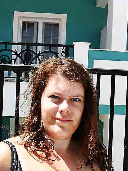 Dutch dame on holiday