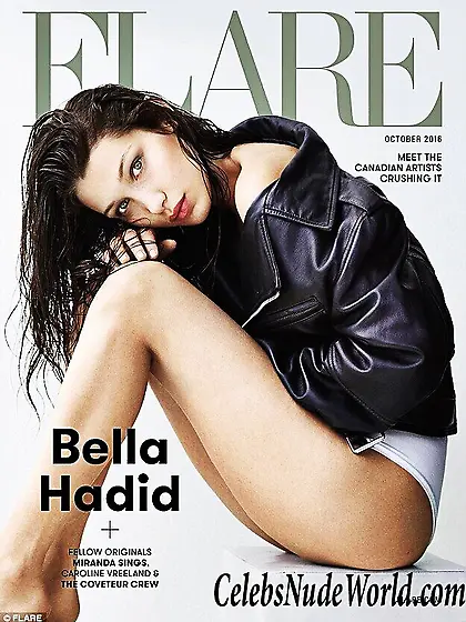Topless Photos of Bella Hadid