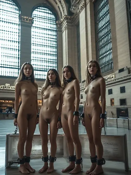 Slavegirls at Grand Central Station
