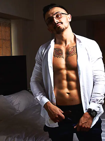 White gay dominicblake close