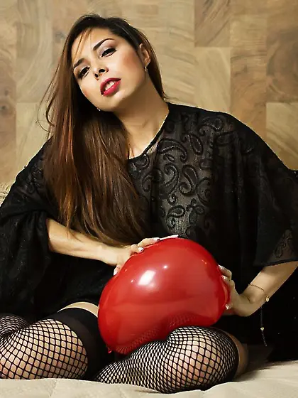 Latin brown eyes girl