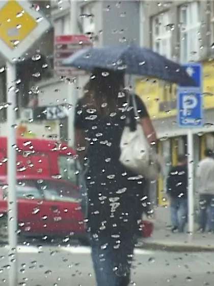 Brown haired girlie blouse